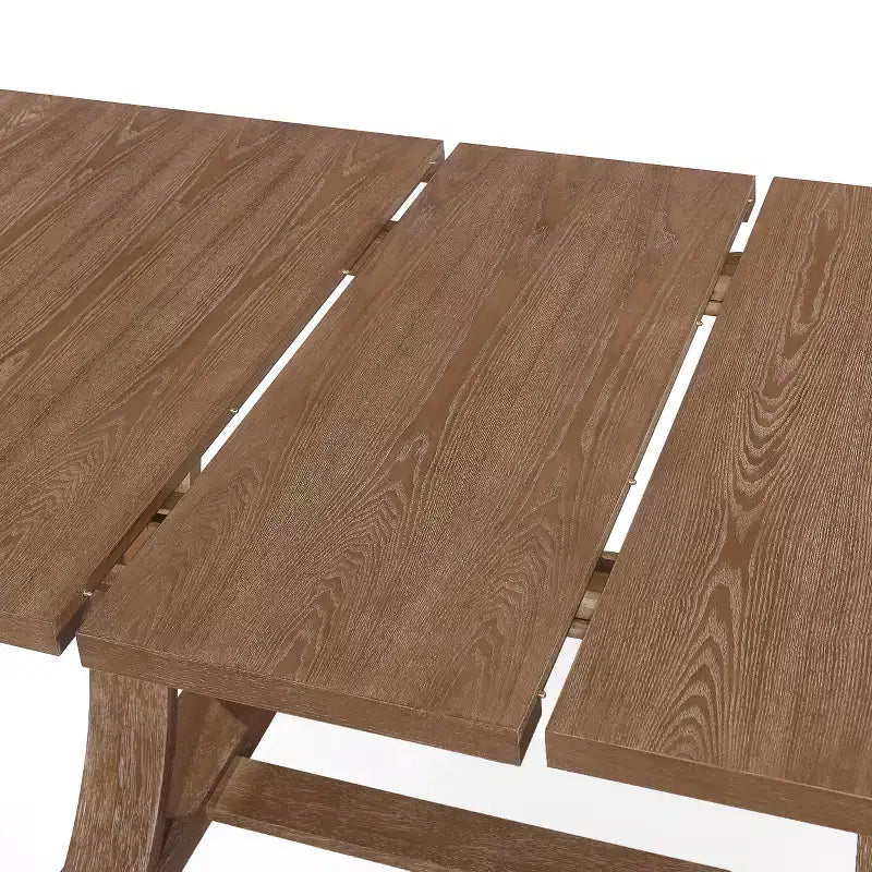 Christopher Knight Home Hudson Ensemble de salle à manger 7 pièces en bois rembourré extensible avec pied de table piédestal