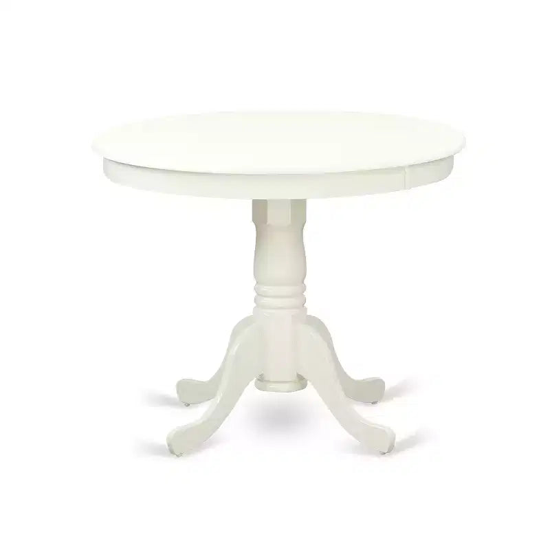 Ensemble de salle à manger HomeStock avec table antique brillante et 2 chaises