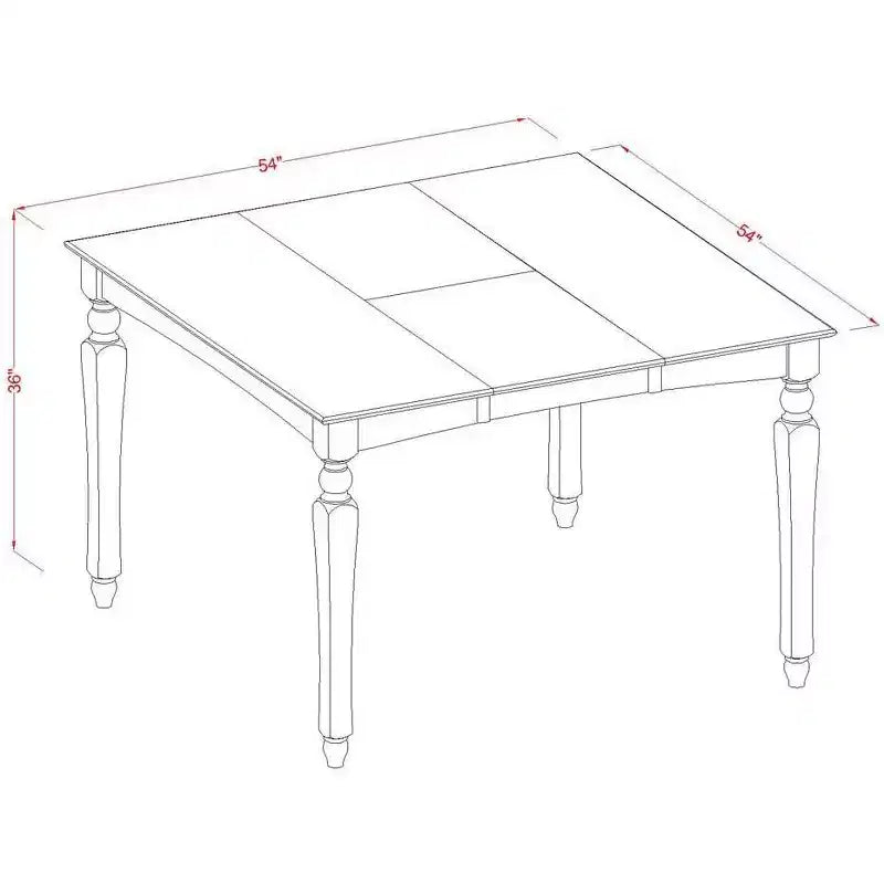 Ensemble de salle à manger hauteur comptoir HomeStock, table carrée noire avec rallonge papillon et 8 chaises