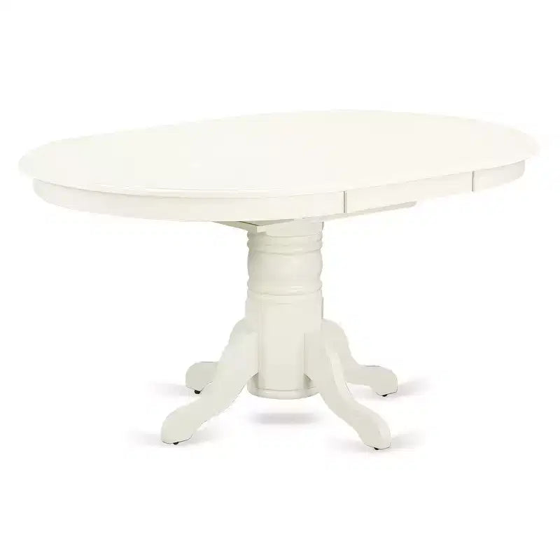 Ensemble de salle à manger 5 pièces HomeStock, table ovale et chaises en lin, 42 x 60 pouces
