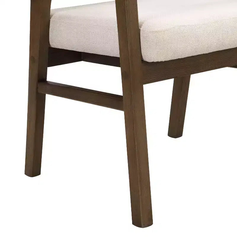 Christopher Knight Home Ilumia - Chaises de salle à manger capitonnées rustiques en rotin et bois d'hévéa, 7 pièces, avec table ovale à double piédestal