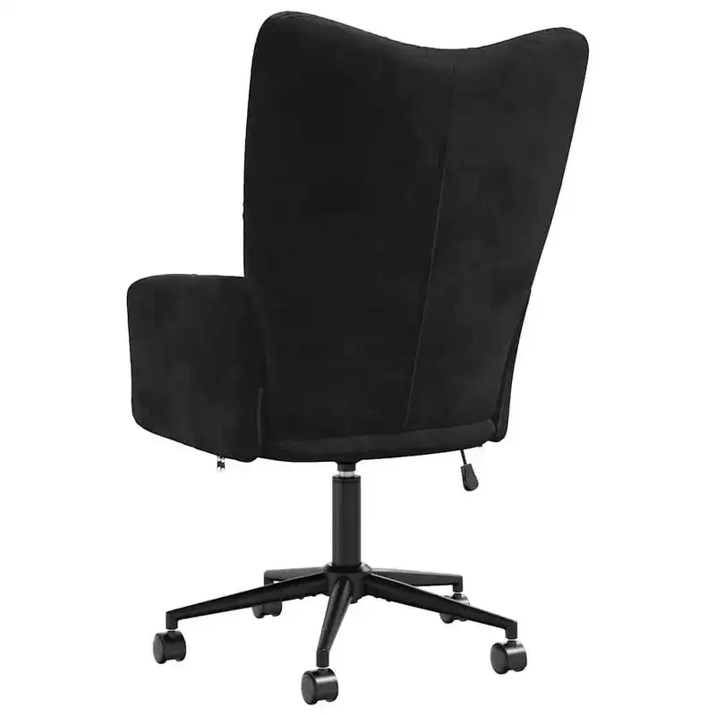 Relaxing Chair Light Gray Velvet (100% polyester), Steel Standard