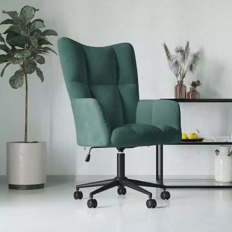 Fauteuil relaxant Velours gris clair (100 % polyester), Pieds en acier