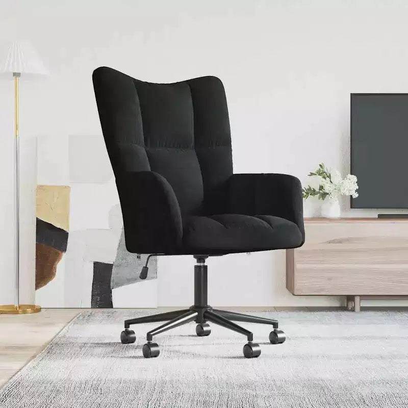 Relaxing Chair Light Gray Velvet (100% polyester), Steel Standard