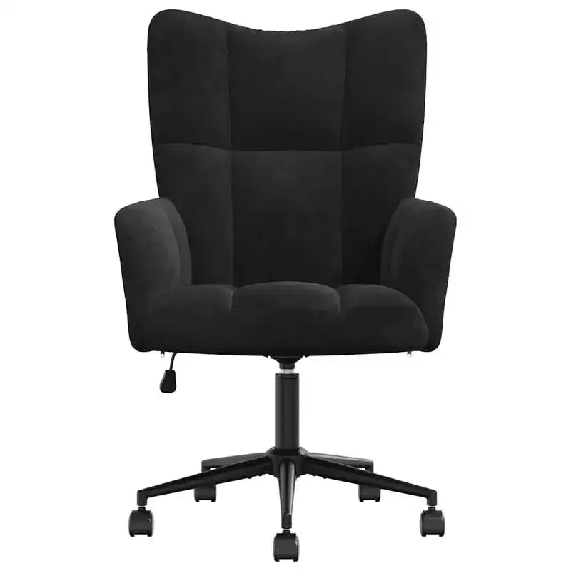 Relaxing Chair Light Gray Velvet (100% polyester), Steel Standard