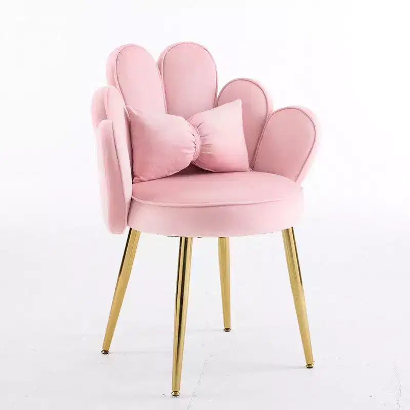 Karl Home Velvet Accent Chair With Pillows