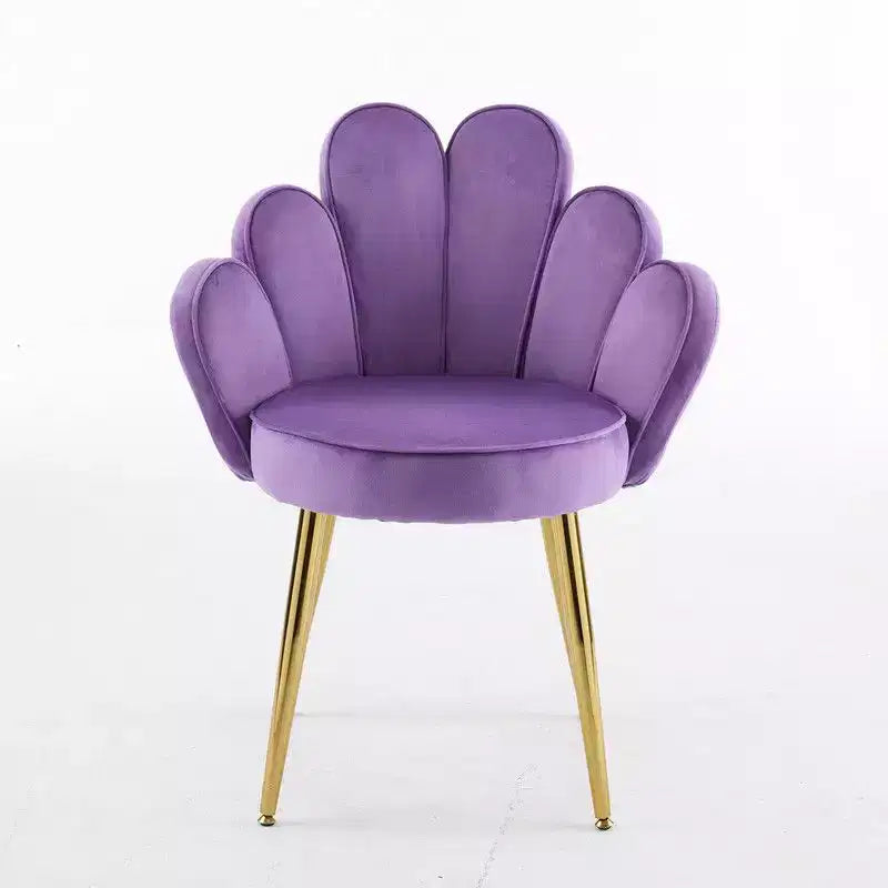 Velvet Accent Chair With Pillows