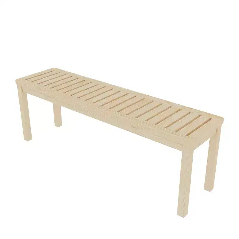 Banc à chaussures en bois massif de 52 po pour entrée, chambre ou couloir C Banc de rangement au design moderne pour foyer, placard, porte d'entrée, salon