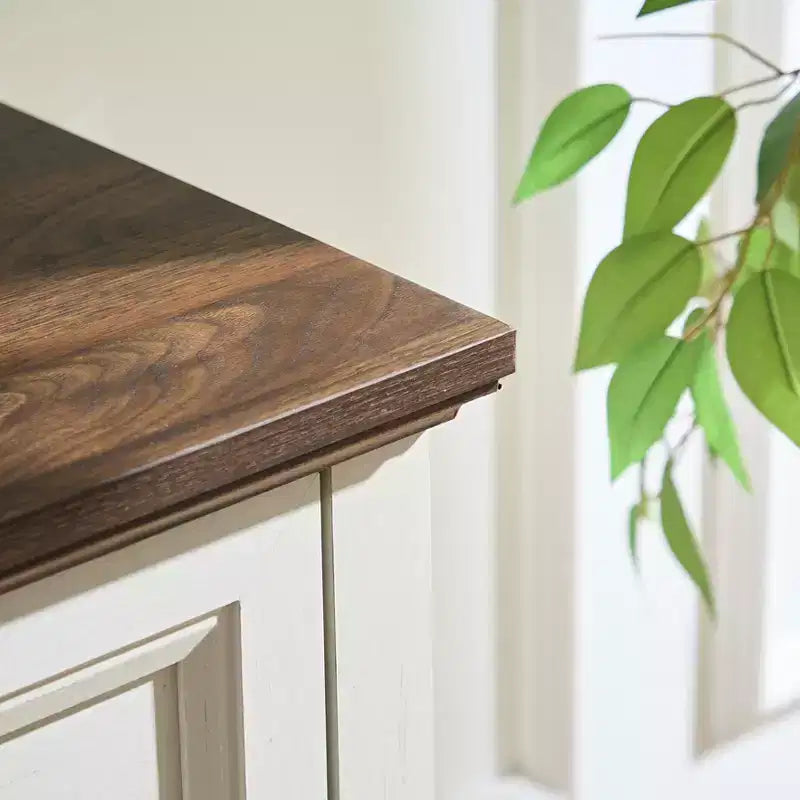 Commode 7 tiroirs de style ferme pour chambre à coucher, commode TV rustique en bois, organiseur de rangement pour chambre à coucher, salon, couloir