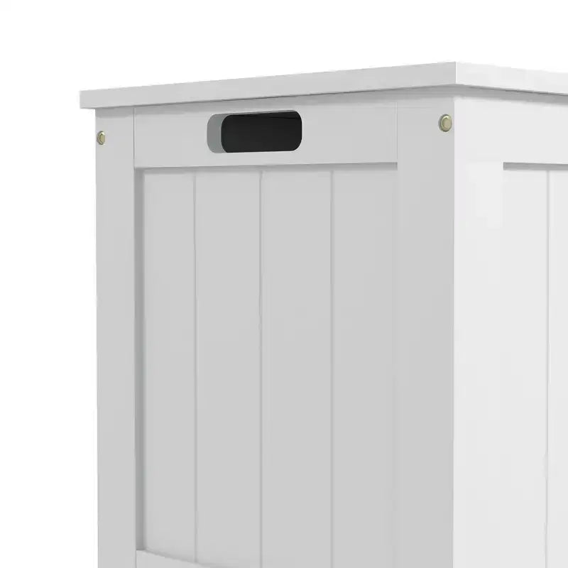 29,9 Coffre de rangement avec 2 charnières de sécurité, Banc de rangement avec poignées latérales, Coffre à jouets pour salle de jeux