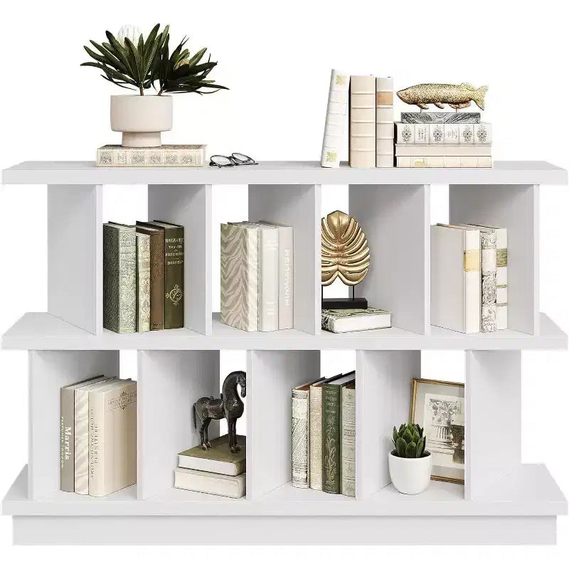 8 étagères de rangement cubes, bibliothèque ouverte avec 10 panneaux arrière amovibles, étagère pour salon, chambre, entrée