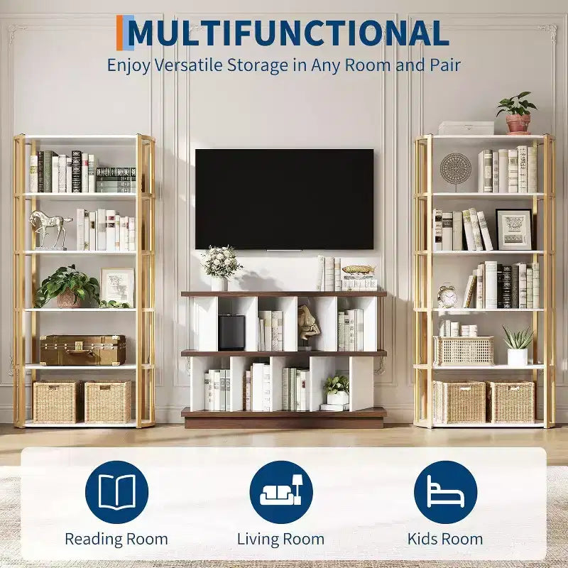 8 étagères de rangement cubes, bibliothèque ouverte avec 10 panneaux arrière amovibles, étagère pour salon, chambre, entrée