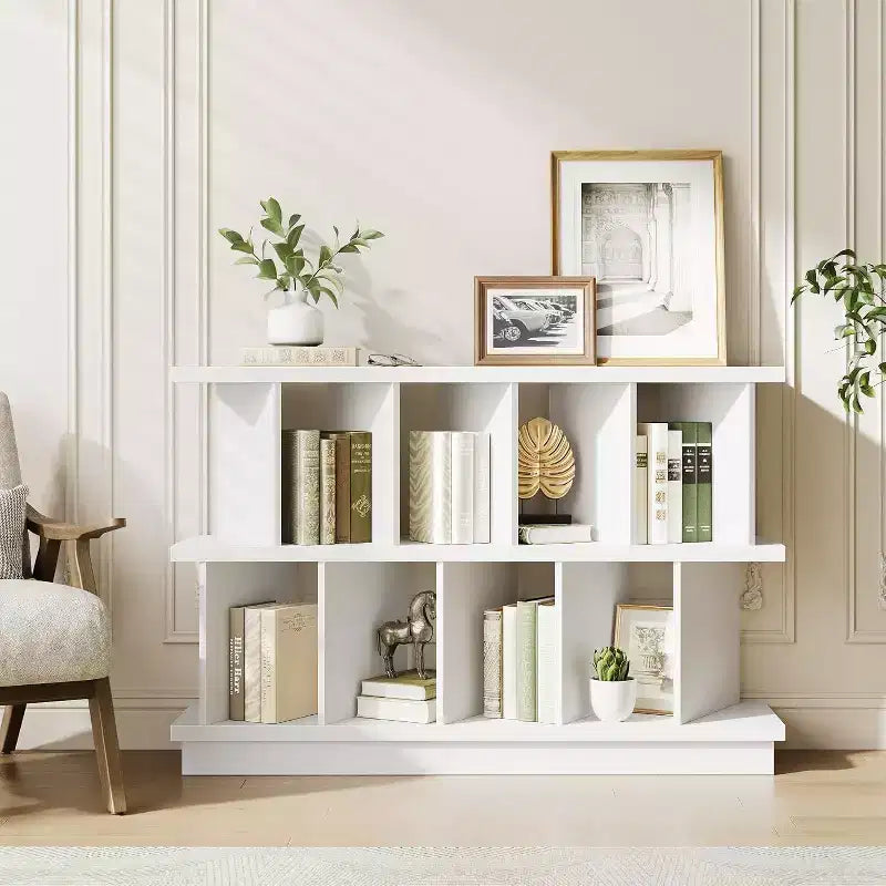 8 étagères de rangement cubes, bibliothèque ouverte avec 10 panneaux arrière amovibles, étagère pour salon, chambre, entrée