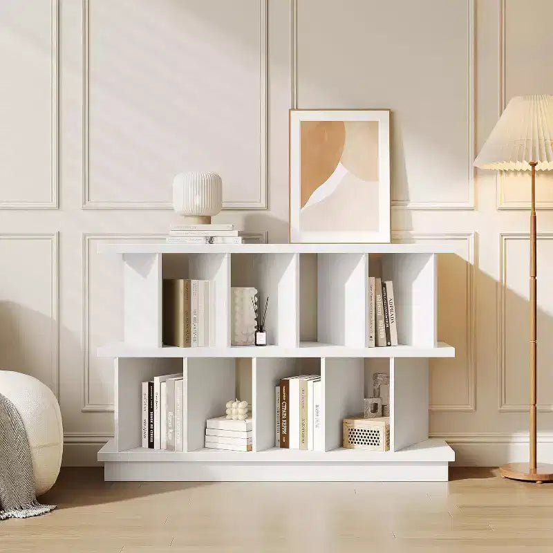 8 étagères de rangement cubes, bibliothèque ouverte avec 10 panneaux arrière amovibles, étagère pour salon, chambre, entrée