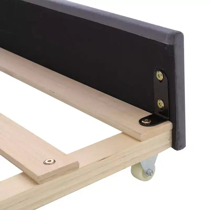 Lit de repos rembourré simple avec rangement et lit gigogne, cadre de canapé en velours avec ports de chargement USB pour salon