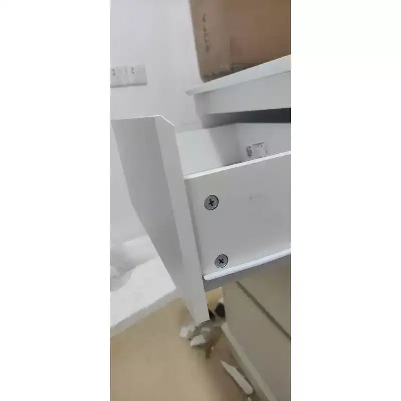 Commode de chambre moderne en bois avec tiroirs profonds pour salon et entrée