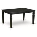 Luxury Dining Table Set - Kitchen Table with Chairs - 7 Piece Rectangle Table Set