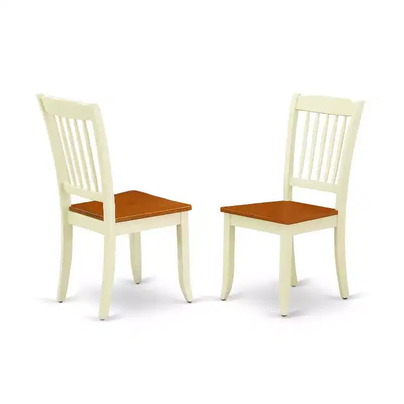 Ensemble de salle à manger rétro 6 pièces : table rectangulaire avec rallonge, 4 chaises et banc - 54/66 pouces