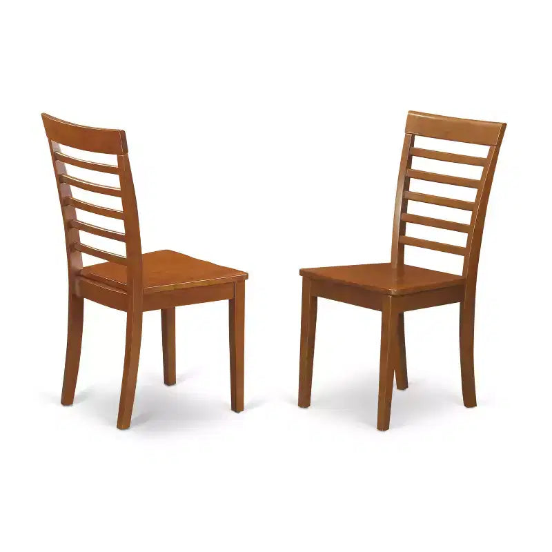 Salle à manger "Cottage Côtier" - Table et chaises 7 pièces - Table rectangulaire 40x78 pouces