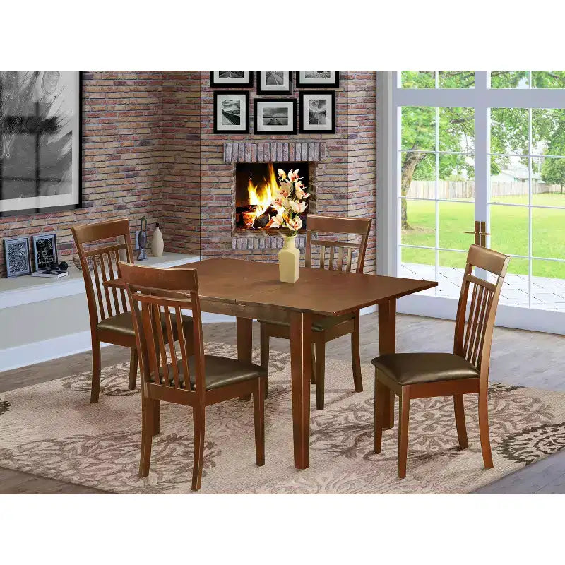 Ensemble de dînette - Table de cuisine et chaises - Petite salle à manger - Design moderne