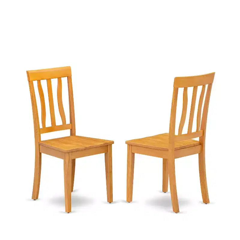 Ensemble de salle à manger HomeStock 6 pièces, table rectangulaire avec plateau en bois massif au fini chêne naturel, incluant 1 banc et 4 chaises à dossier à barreaux, pour 6 personnes