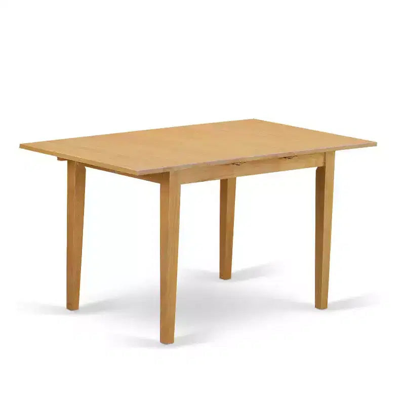 Ensemble de salle à manger 3 pièces Table et chaises - Table de cuisine avec chaises - Petit ensemble de salle à manger - Finition Chêne Élégante