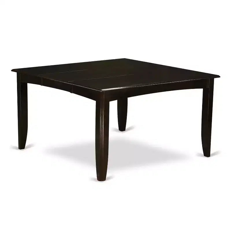 Ensemble table de salle à manger - Table de cuisine de 137 cm avec 8 chaises - Finition cappuccino - Design moderne