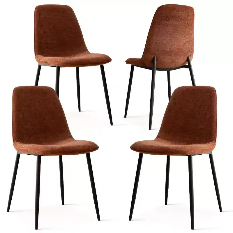 Ensemble de salle à manger moderne 5 pièces, table rectangulaire de 150 cm avec 4 chaises rembourrées, meubles pour petits espaces de cuisine et salle à manger - Panipeachy