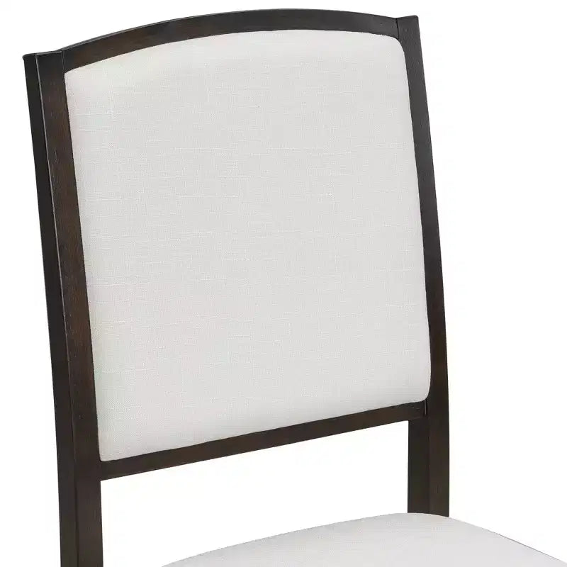 Ensemble de salle à manger ferme avec table ronde extensible pour 4 personnes, ensemble de table de cuisine 5 pièces avec rallonge amovible et 4 chaises rembourrées