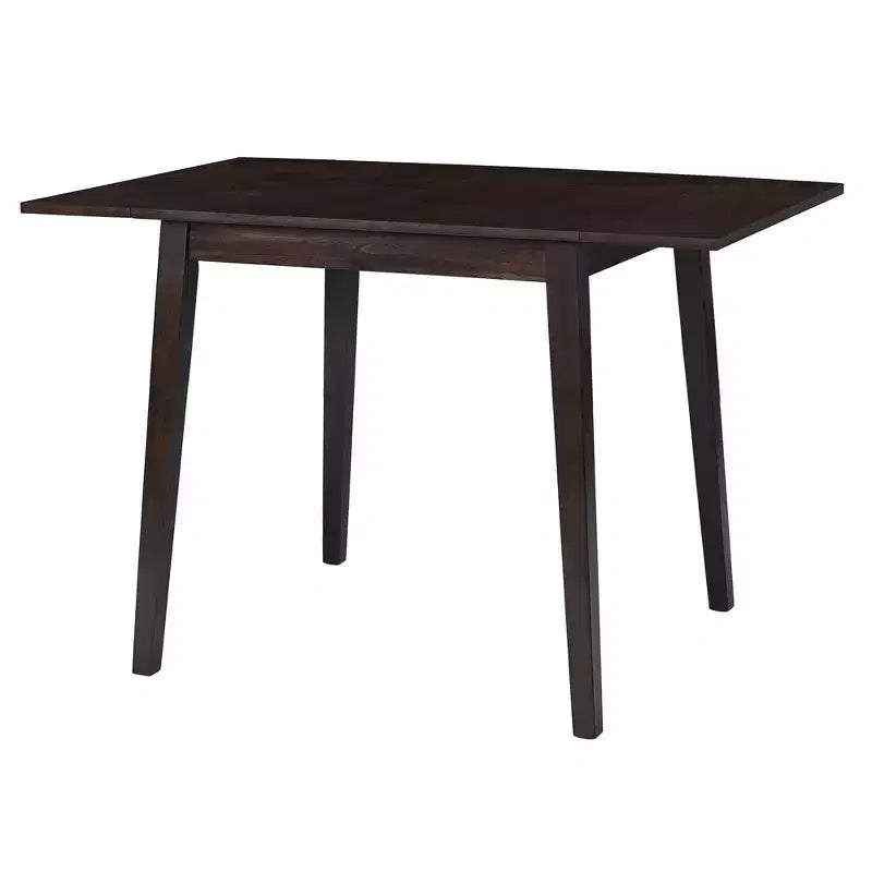 Ensemble de salle à manger GDFStudio Harlan avec table à abattants et 4 chaises rembourrées