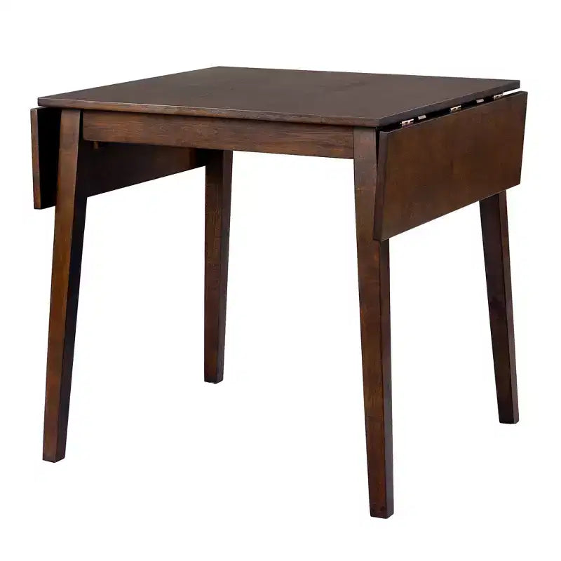 Ensemble de salle à manger GDFStudio Harlan avec table à abattants et 4 chaises rembourrées