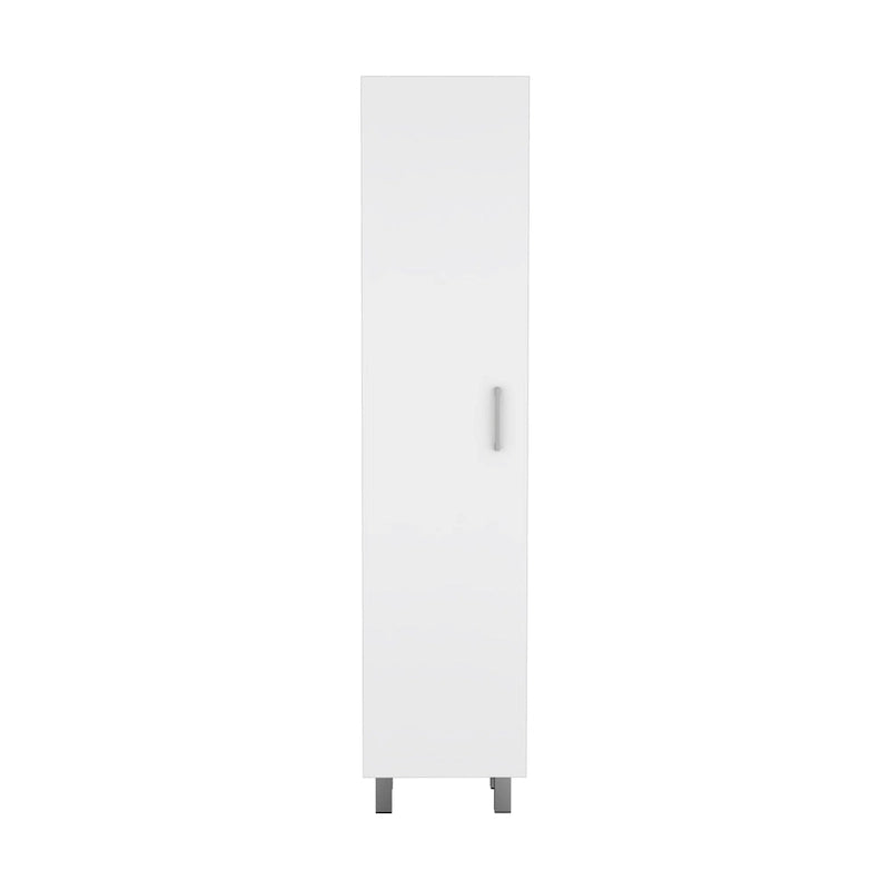 Vintro 71 Meuble de rangement haut 5 étagères Armoire de balais - N/A