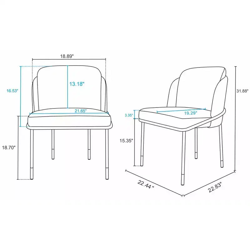 Ensemble de salle à manger rond 7 pièces 150 cm Hathaway et Flor de Manhattan Comfort