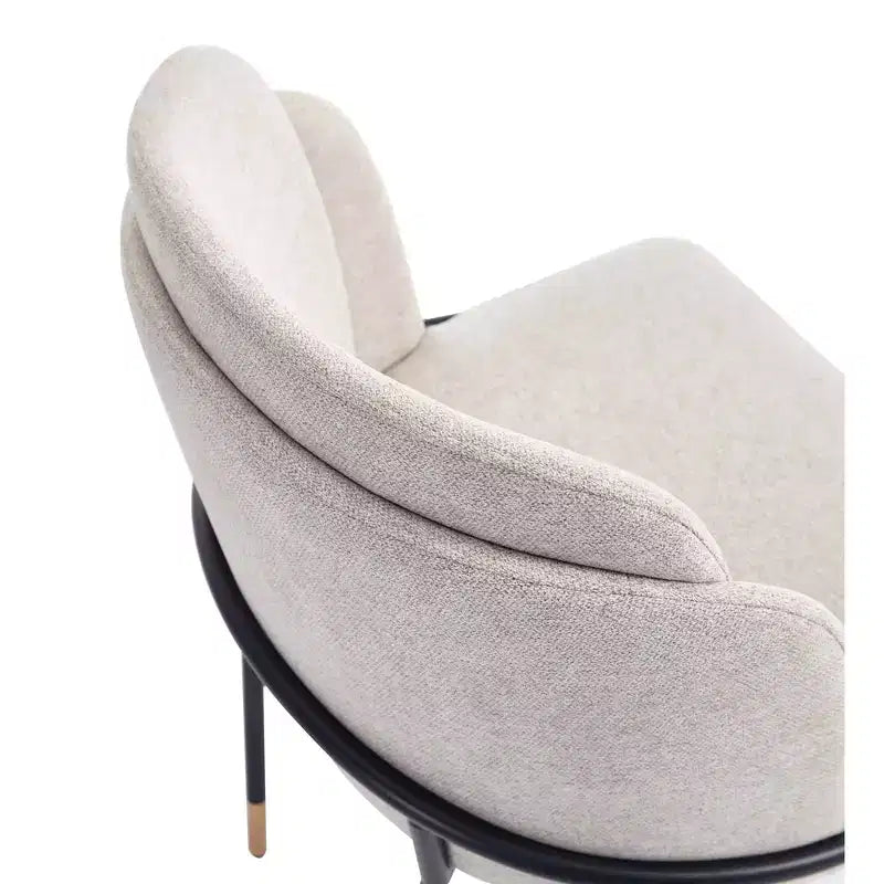 Ensemble de salle à manger rond 7 pièces 150 cm Hathaway et Flor de Manhattan Comfort