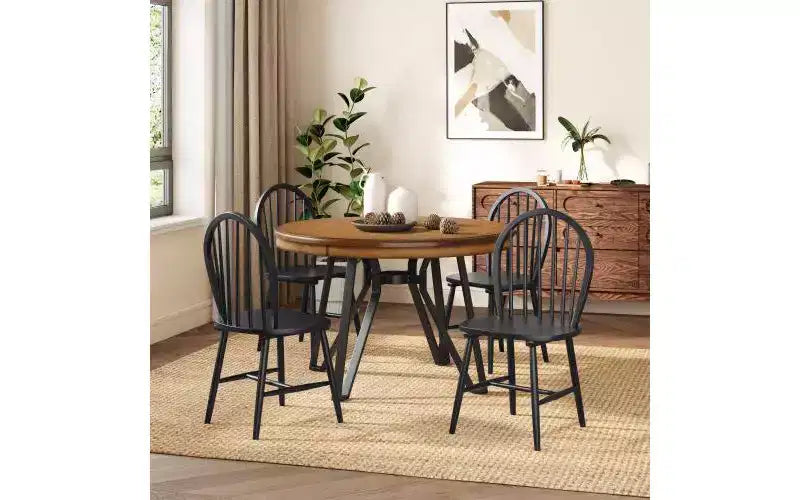 Ensemble de salle à manger 5 pièces en bois et fer Christopher Knight Home Aria