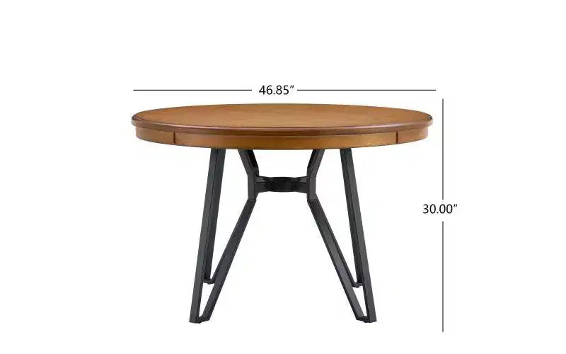 Ensemble de salle à manger 5 pièces en bois et fer Christopher Knight Home Aria