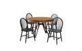 Christopher Knight Home Aria 5pc Wood and Iron Dining Set